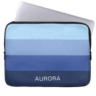 Capa Para Notebook Personalizado de Gradiente Motivacional com Nome -