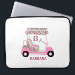 Capa Para Notebook Personalizar Carrinho de Golfe feminino<br><div class="desc">Um charmoso carrinho de golfe único — alguns diamantes e brilho — uma tad sobre o topo,  talvez — adora-o para si mesmo ou especial como presente — com suas iniciais/monograma. Se tiver alguma pergunta sobre design ou uma solicitação especial,  envie um email para: charmdesignstudio@rcn.com</div>