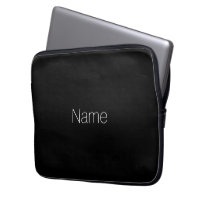 Personalizar nome ou texto branco preto elegante