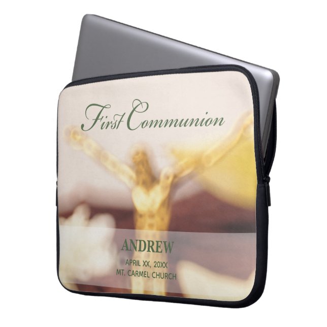 Capa Para Notebook Personalizar, Primeiro Parabéns Comunitários (Frente Esquerda)