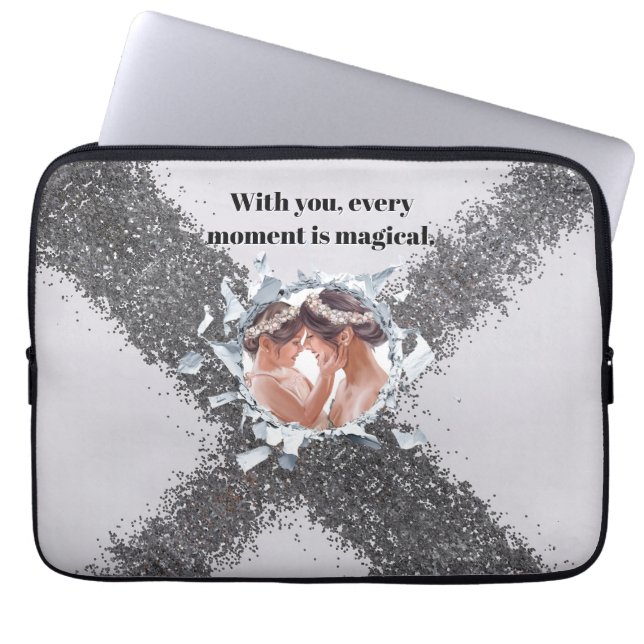 CAPA PARA NOTEBOOK PERSONALIZAR TEXTO E IMAGEM  (Frente)