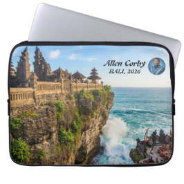 Capa Para Notebook Personalize Templo da Falésia de Uluwatu em Bali V