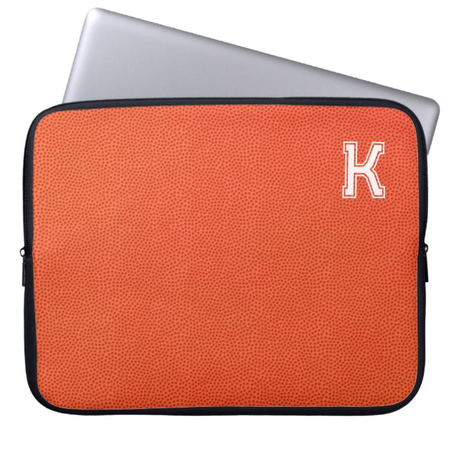 Capa Para Notebook Personalized Basketball Laptop Sleeve (Frente)
