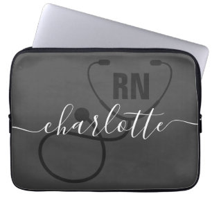 Capa Para Notebook Personalized RN Registered Nurse Graduation