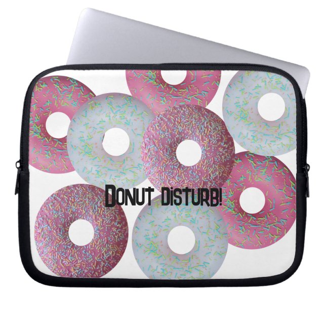 Capa Para Notebook Perturbação da rosquinha! (Frente)