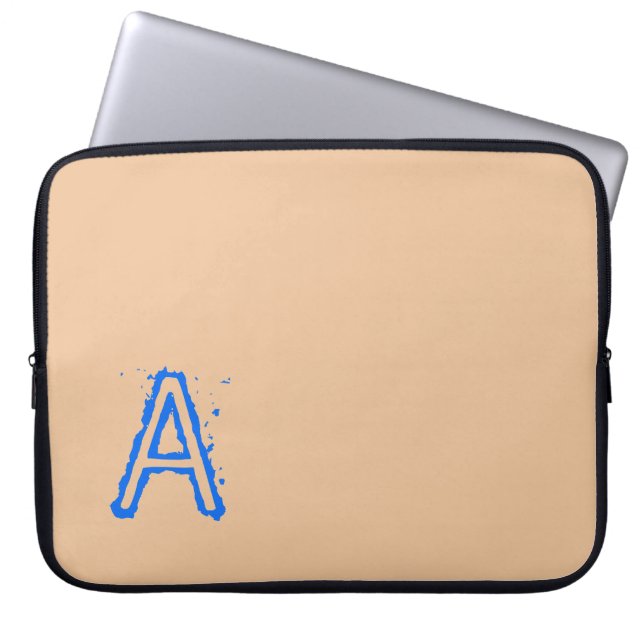 Capa Para Notebook Pêssego bolsa de laptop (Frente)