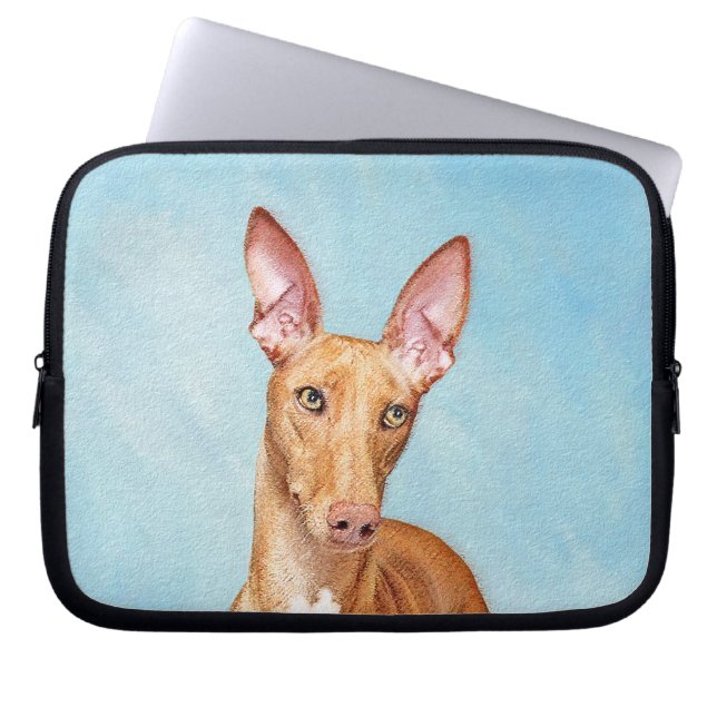 Capa Para Notebook Pharaoh Hound Painting - Arte Cachorra Original (Frente)