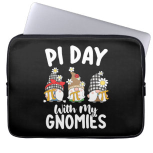 Capa Para Notebook Pi Day With My Gnomies Engraçado Matemática