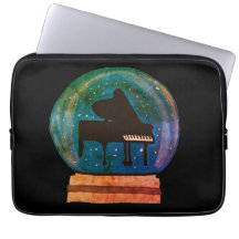 Piano num globo de neve