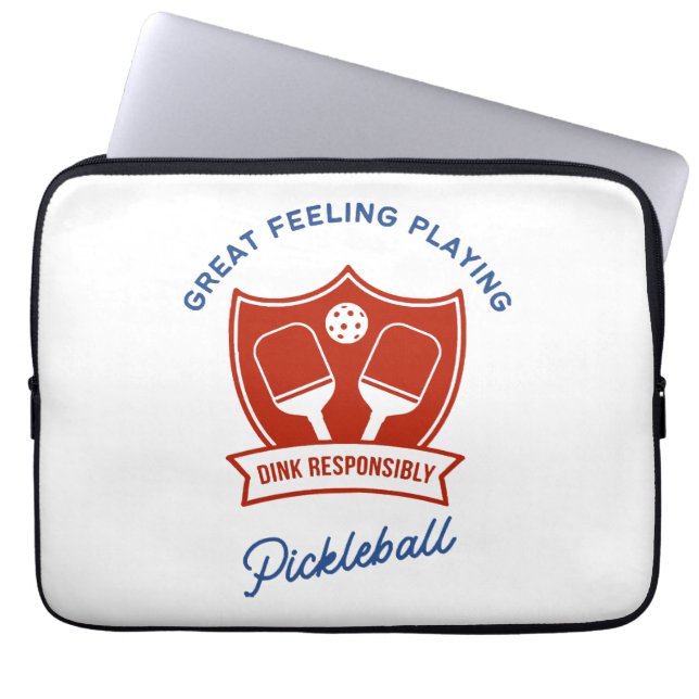 Capa Para Notebook Pickleball legal design para vestir (Frente)