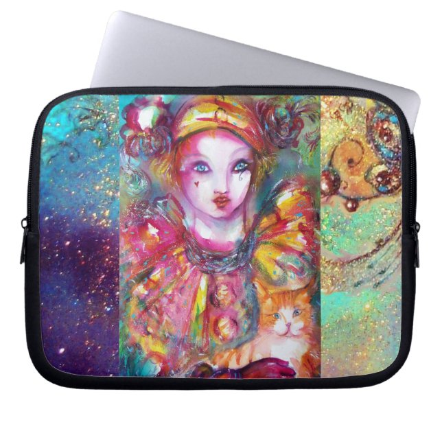 CAPA PARA NOTEBOOK PIERO COM GATO (Frente)