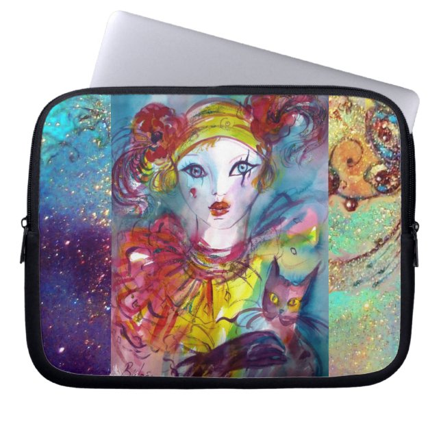 CAPA PARA NOTEBOOK PIERO COM GATO (Frente)