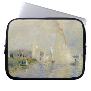 Capa Para Notebook Pierre uma regata de Renoir em Argenteuil