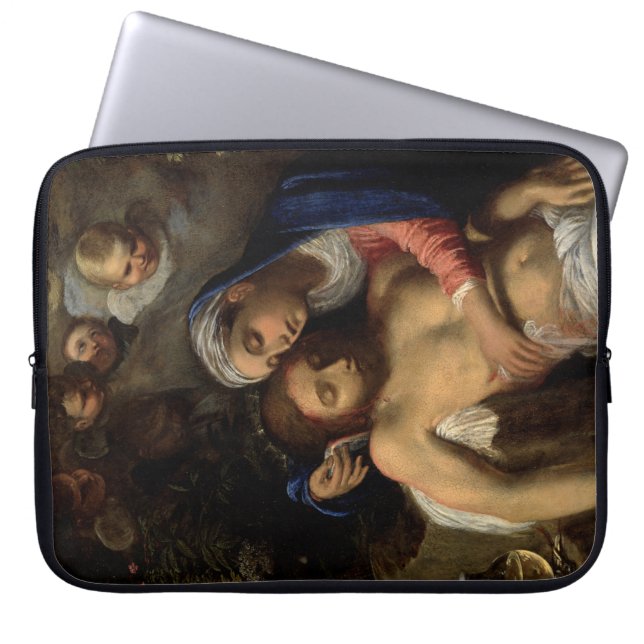 Capa Para Notebook Pietà (Maria e Jesus) (por Adam Elsheimer) (Frente)