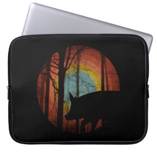 CAPA PARA NOTEBOOK PIG IN THE WOODS FLORESTA