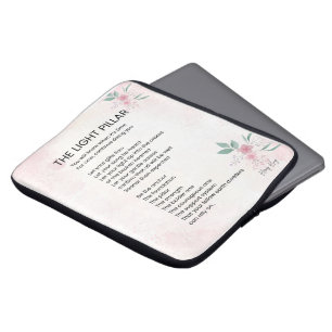 Capa Para Notebook Pilar-Luz - Despertando Poesia Poema