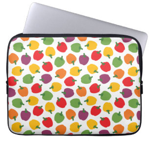 Capa Para Notebook Pimentos de células coloridas