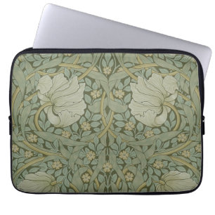 Capa Para Notebook Pimpernel por William Morris Vintage - Têxtil Flo