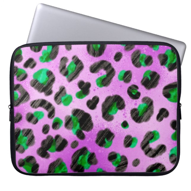 Capa Para Notebook Pincel De Desenho De Mão De abstrato (Frente)