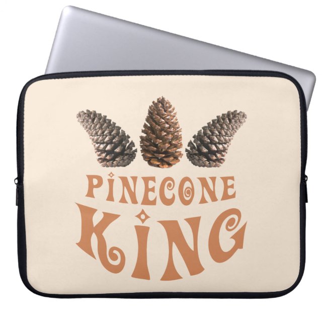 Capa Para Notebook Pine cone king (Frente)
