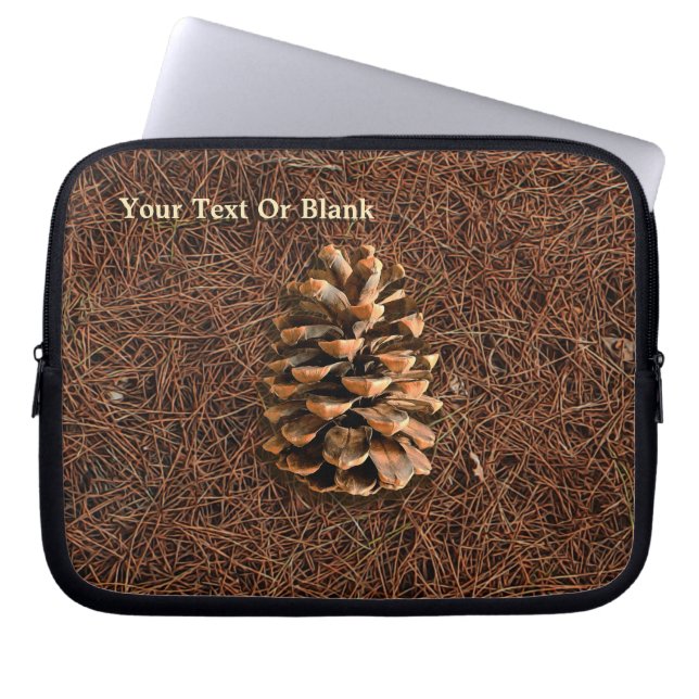 Capa Para Notebook Pine Cone On Fallen Agulhas (Frente)