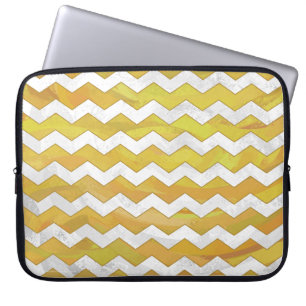 Capa Para Notebook Pineapple Chevron Pattern