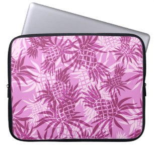 Capa Para Notebook Pineapple Collage Havaiano Neoprene Wetcase