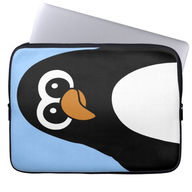 Capa Para Notebook Pinguim (Frente)