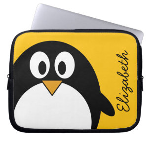 Capa Para Notebook Pinguim bonito e moderno dos desenhos animados