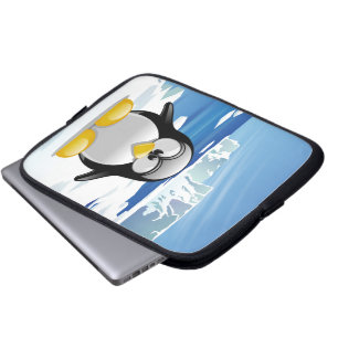 Capa Para Notebook Pinguim enlouquecido