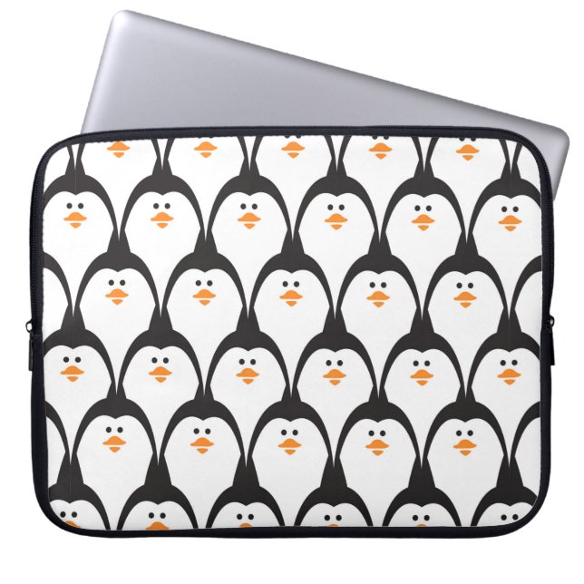 Capa Para Notebook Pinguim sem problemas. (Frente)
