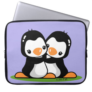 Capa Para Notebook Pinguins