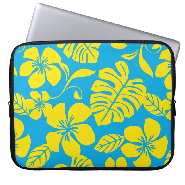 CAPA PARA NOTEBOOK PINK BIKINI (AZUL/AMARELO) (Frente)