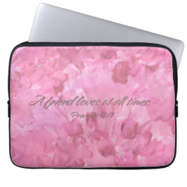 Capa Para Notebook Pink Peony-A Friend Loves Tablet/Laptop Sleeve