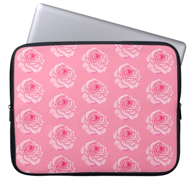 Capa Para Notebook Pink roses (Frente)