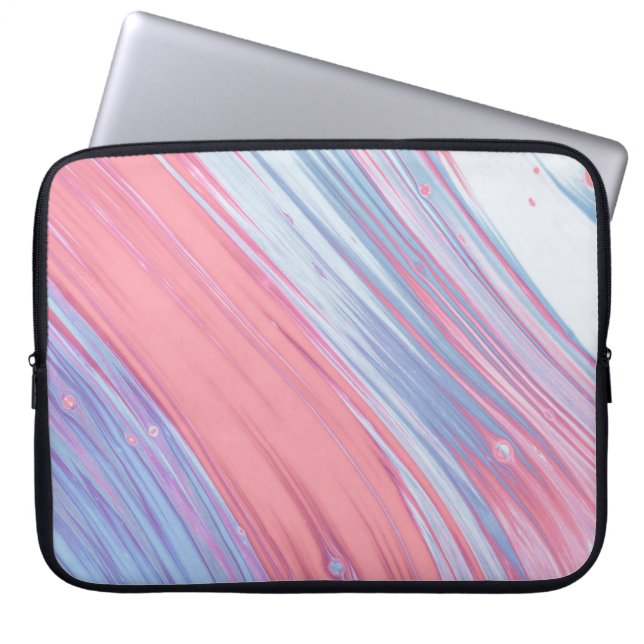 CAPA PARA NOTEBOOK PINTA E ABSTRATO BRANCA (Frente)