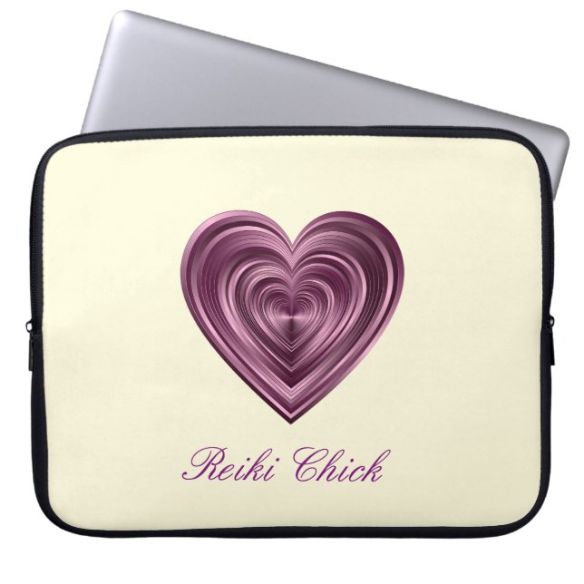 Capa Para Notebook Pintinho Reiki (Frente)