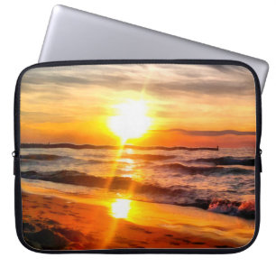 Capa Para Notebook Pintura a óleo. Trabalho de arte acrílico. Poster 