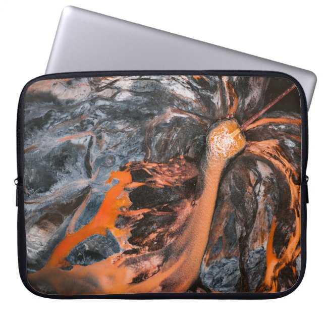 Capa Para Notebook pintura abstrato (Frente)