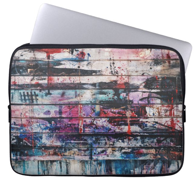 Capa Para Notebook pintura artística (Frente)