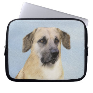 Capa Para Notebook Pintura Chinook (Ouvidos Soltos) - Arte Cachorro O
