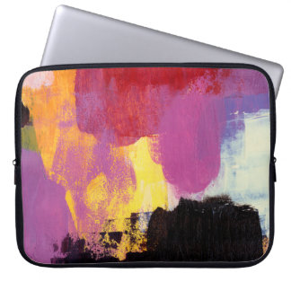 Capa Para Notebook pintura de abstrato. Tendy art style. Cor brilhant