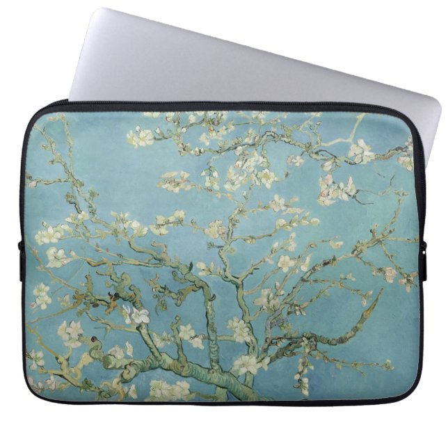 Capa Para Notebook Pintura de Almond Blossoms por Van Gogh (Frente)