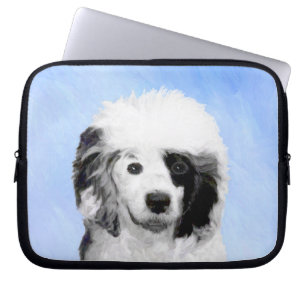 Capa Para Notebook Pintura de Cachorro Português - Arte Original de