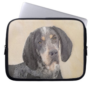 Capa Para Notebook Pintura de Connhound Bluetick - Cachorro Original 