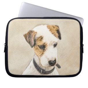 Capa Para Notebook Pintura de Parson Jack Russell Terrier - Arte Cani