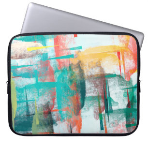 Capa Para Notebook Pintura de pincel. Forma única de combinação de ca