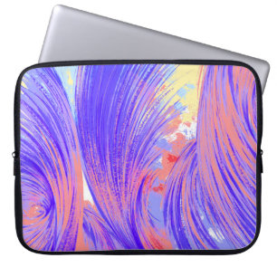 Capa Para Notebook Pintura e Penas