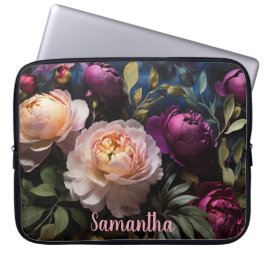 Capa Para Notebook Pintura floral elegante