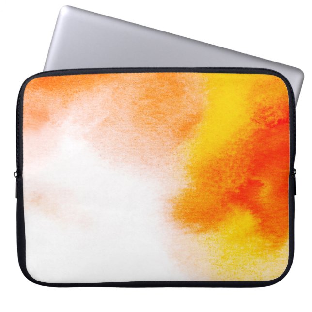 Capa Para Notebook pintura fluida de luxo com abstrato de aquarela. h (Frente)